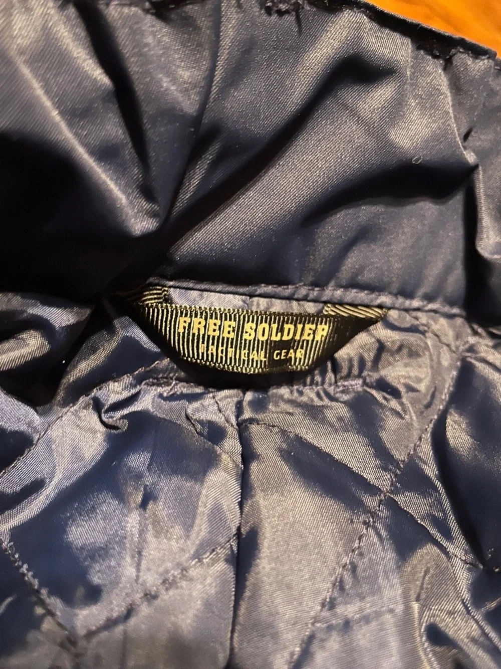 Free Soldier Men’s Waterproof Snow Insulated Pants, L, Navy